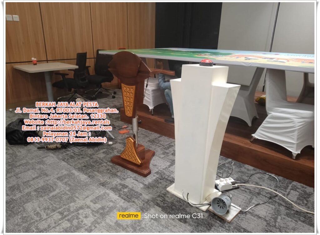 Tempat Sewa Podium Sirine Daerah Jakarta Pusat Pelayanan Terbaik