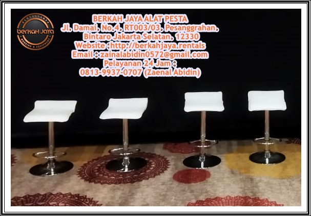 Jasa Penyewaan Barstool Hydrolic Daerah Jakarta Model Elegan