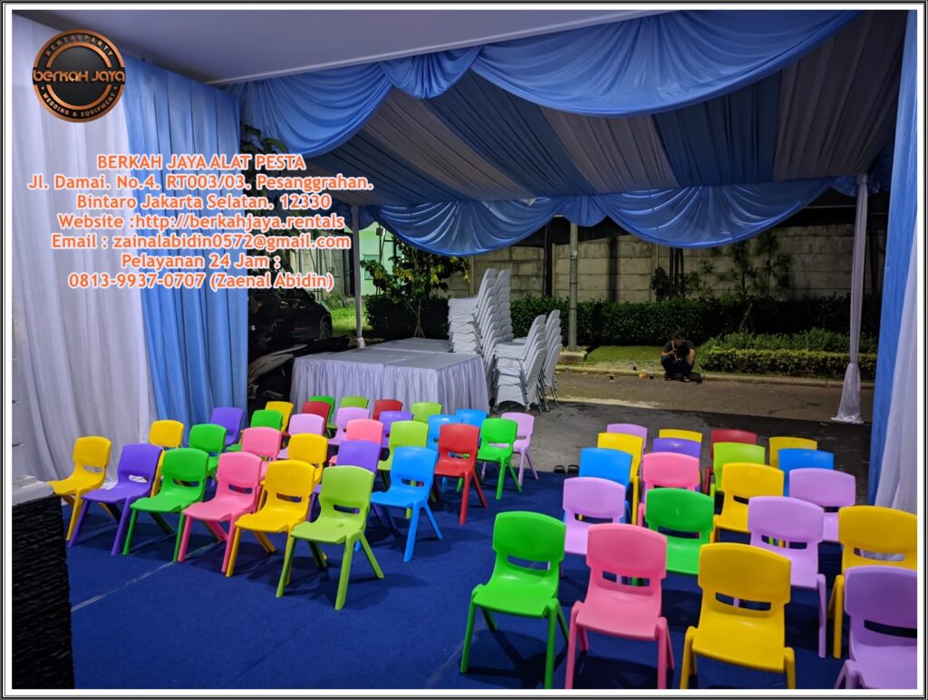 Jasa Sewa Kursi Anak Bahan Plastik Berkualitas Nyaman Daerah Jakarta