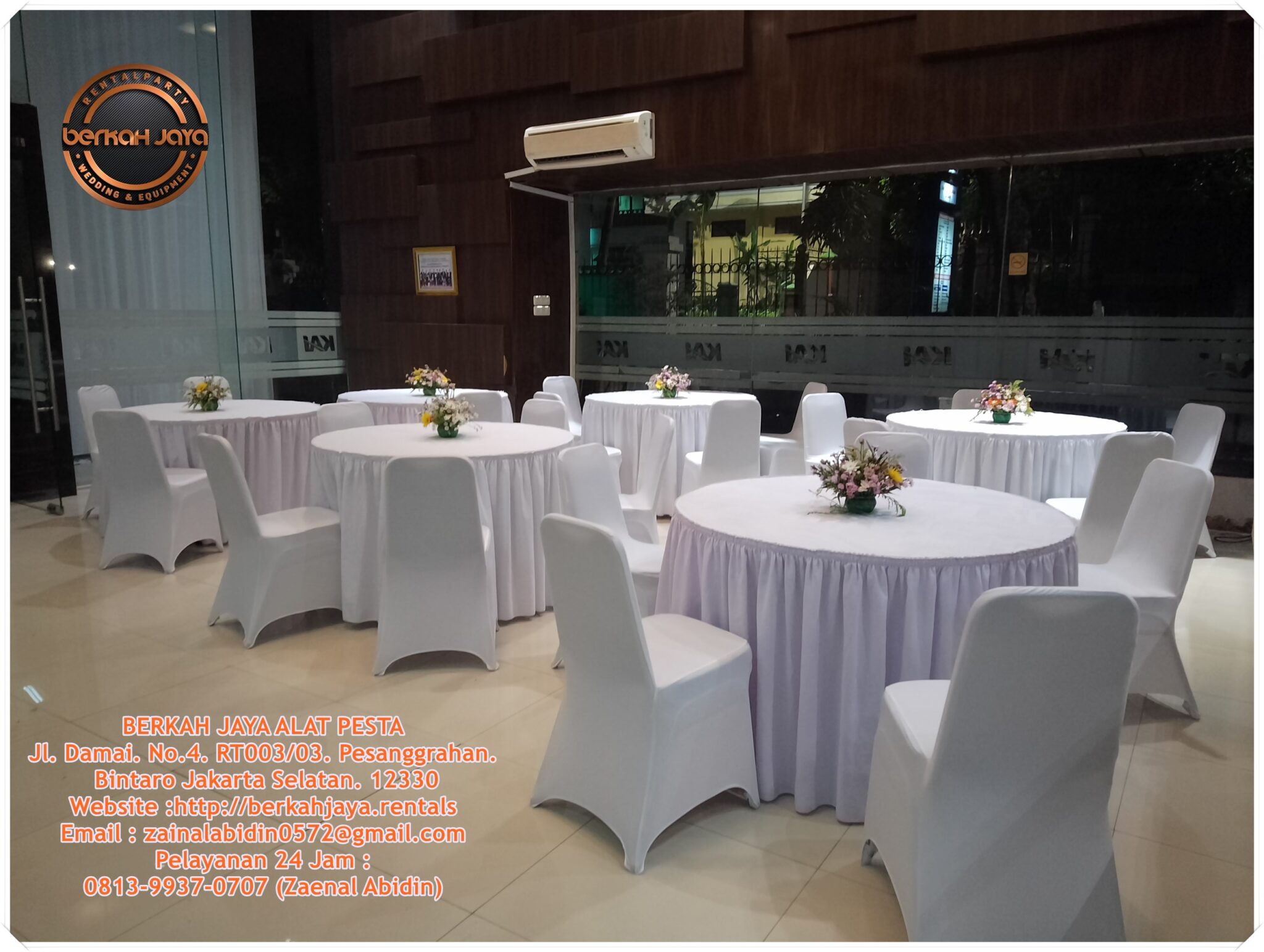 Sewa Round Table Meja Bulat Daerah Cikarang Bekasi Beragam