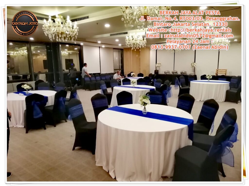Jasa Penyewaan Meja Bundar Set Kursi Futura Daerah Jakarta Barat