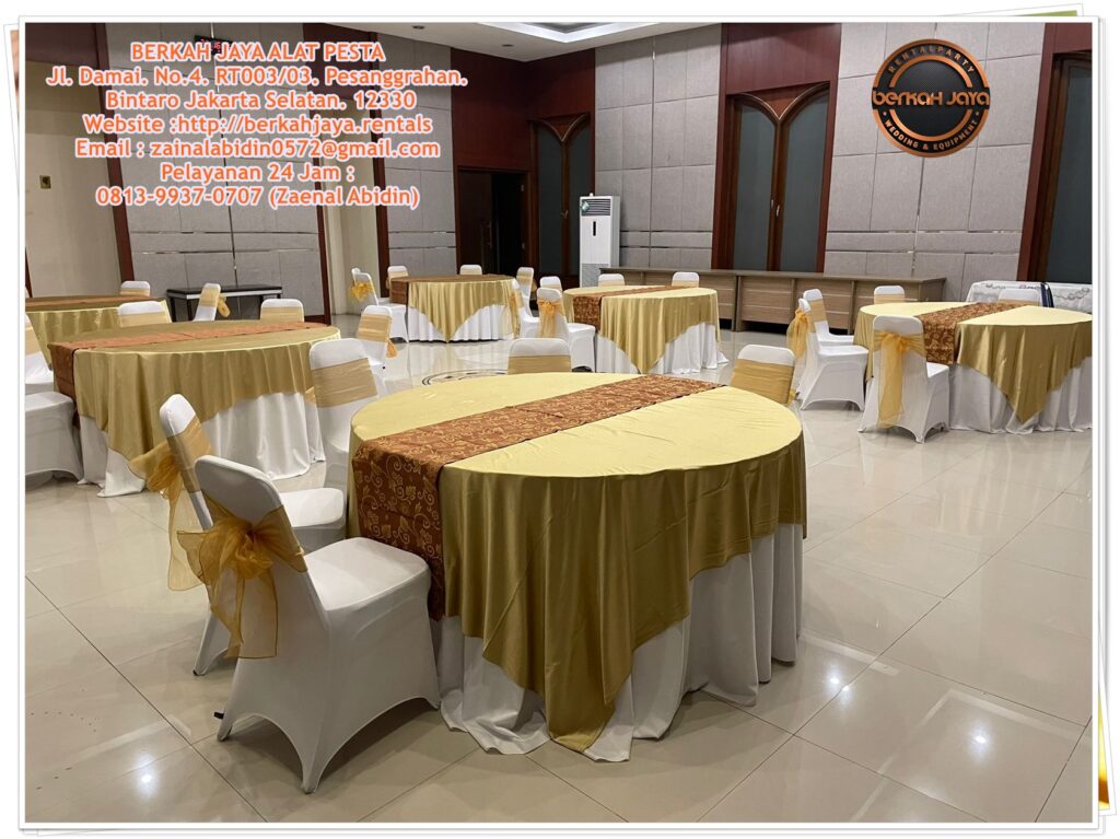 Jasa Penyewaan Meja Bundar Set Kursi Futura Daerah Jakarta Barat