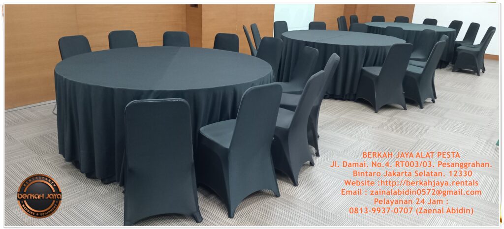 Jasa Penyewaan Meja Bundar Set Kursi Futura Daerah Jakarta Barat