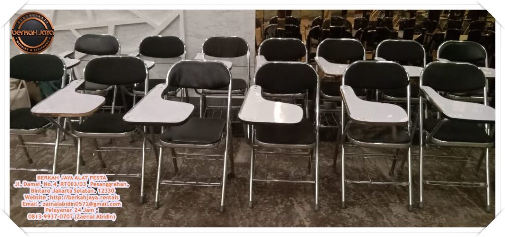 Pusat Sewa Kursi Lipat Kuliah Stainless Area Jakarta Selatan