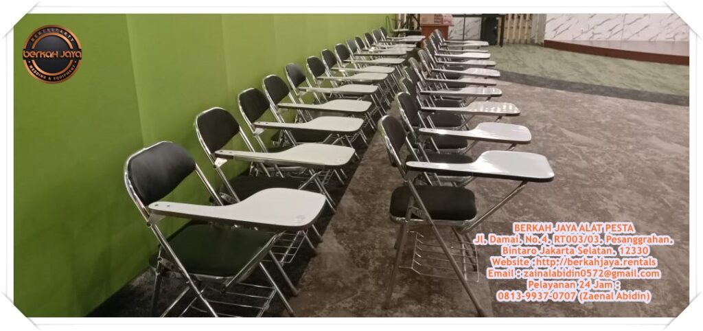 Pusat Sewa Kursi Lipat Kuliah Stainless Area Jakarta Selatan