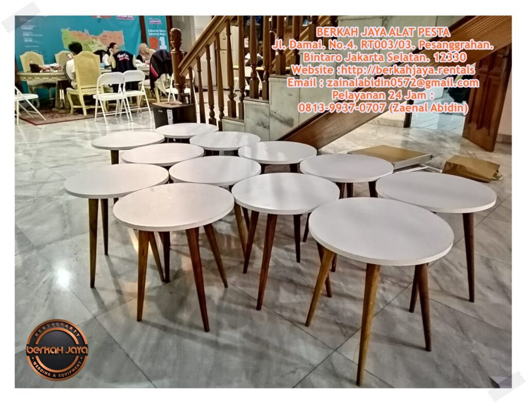 Sewa Meja Kopi Atau Coffee Table Area Jakarta Selatan