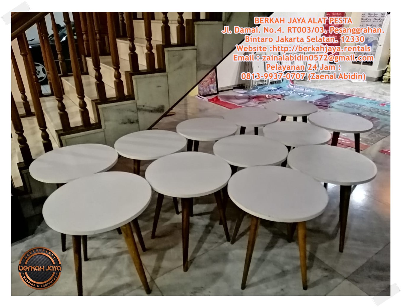 Sewa Meja Kopi Atau Coffee Table Area Jakarta Selatan