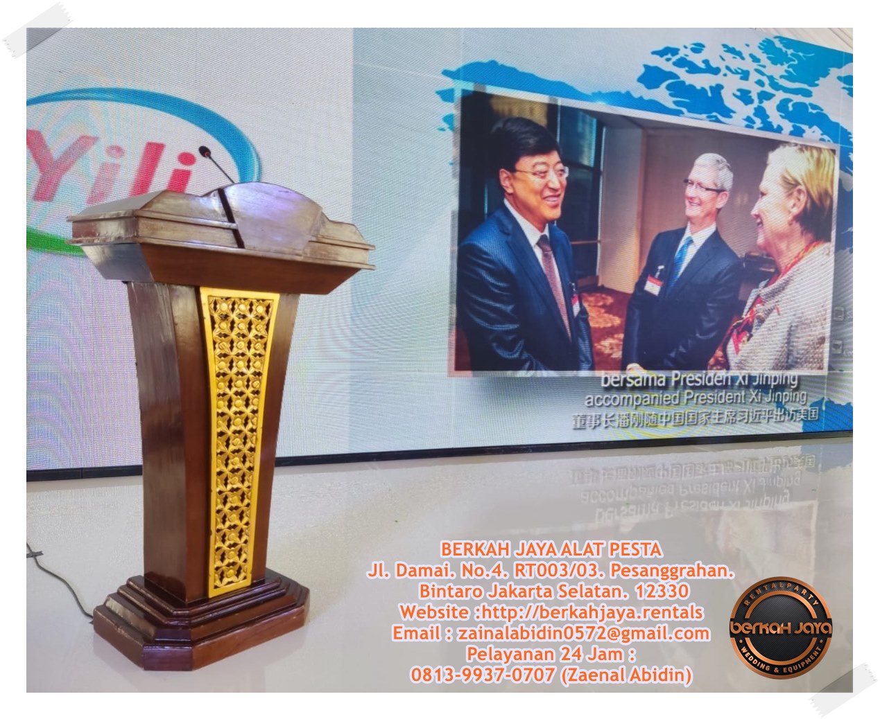 Sewa Podium Kayu VIP Ukir Kayu Jati Area Jakarta Selatan Sewa Podium Kayu VIP Ukir Kayu Jati Area Jakarta Selatan