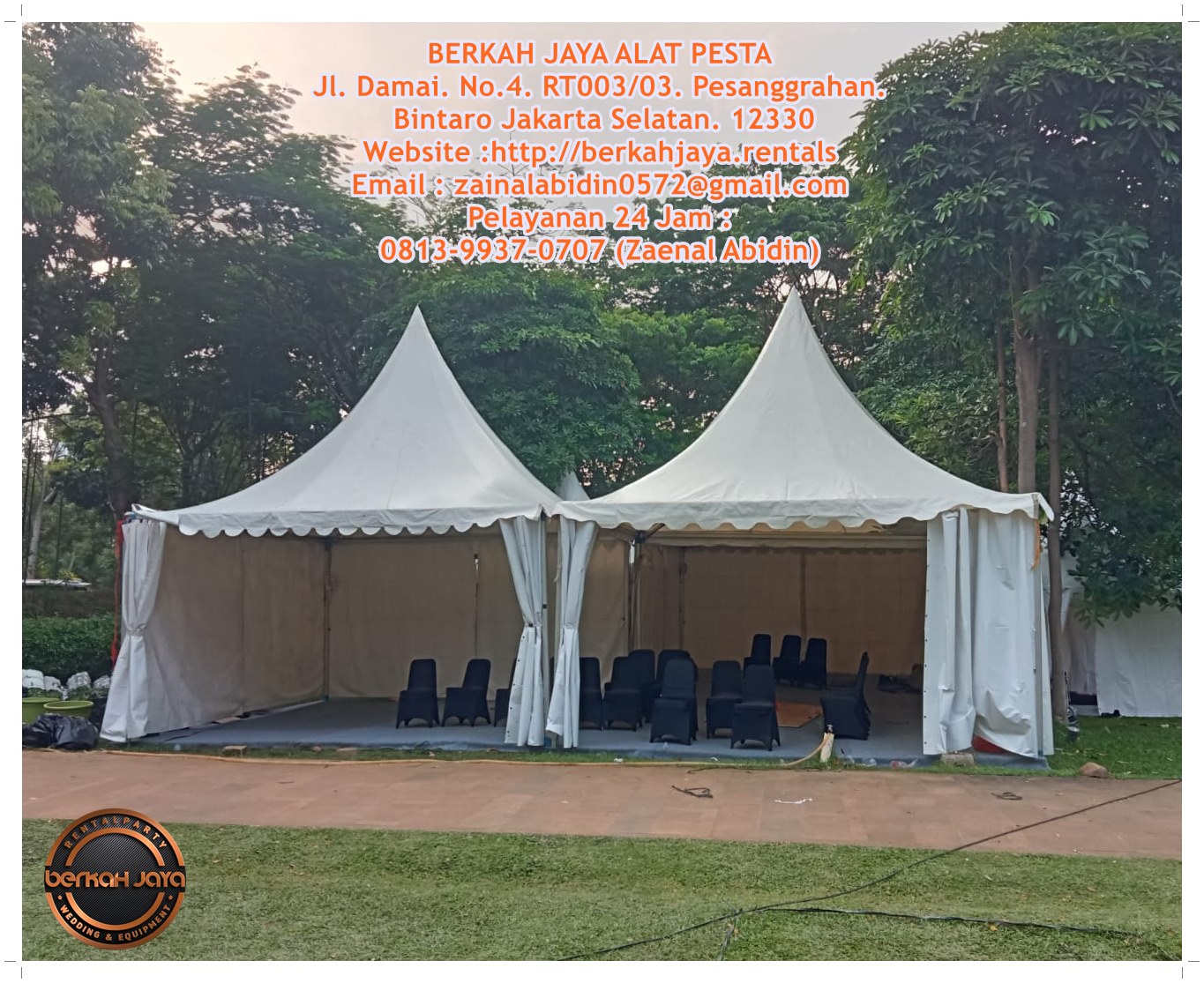 Jasa Penyewaan Tenda Kerucut Festival Daerah Depok Promo Akhir Tahun