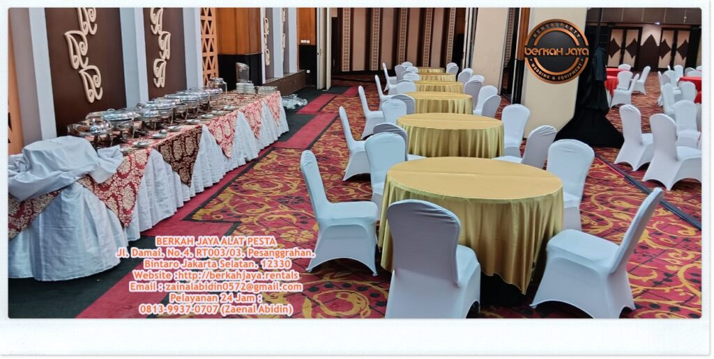 Paket Sewa Round Table Dan Meja Kotak Harga Special Area Jakarta Selatan