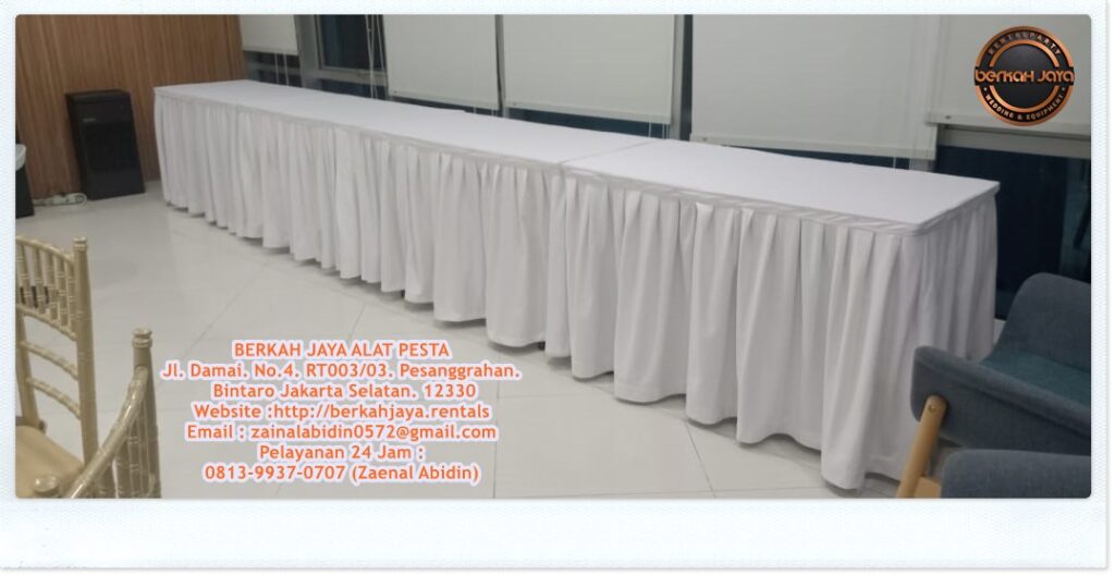 Paket Sewa Round Table Dan Meja Kotak Harga Special Area Jakarta Selatan