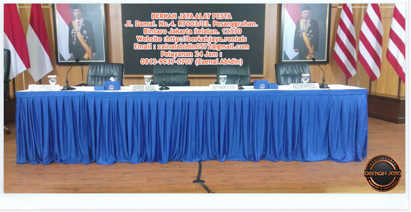 Paket Sewa Round Table Dan Meja Kotak Harga Special Area Jakarta Selatan