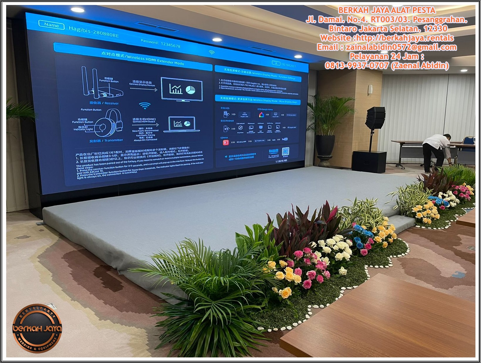 Sewa Backdrop Dan Panggung Set Harga Special Akhir Tahun Area Jakarta Selatan