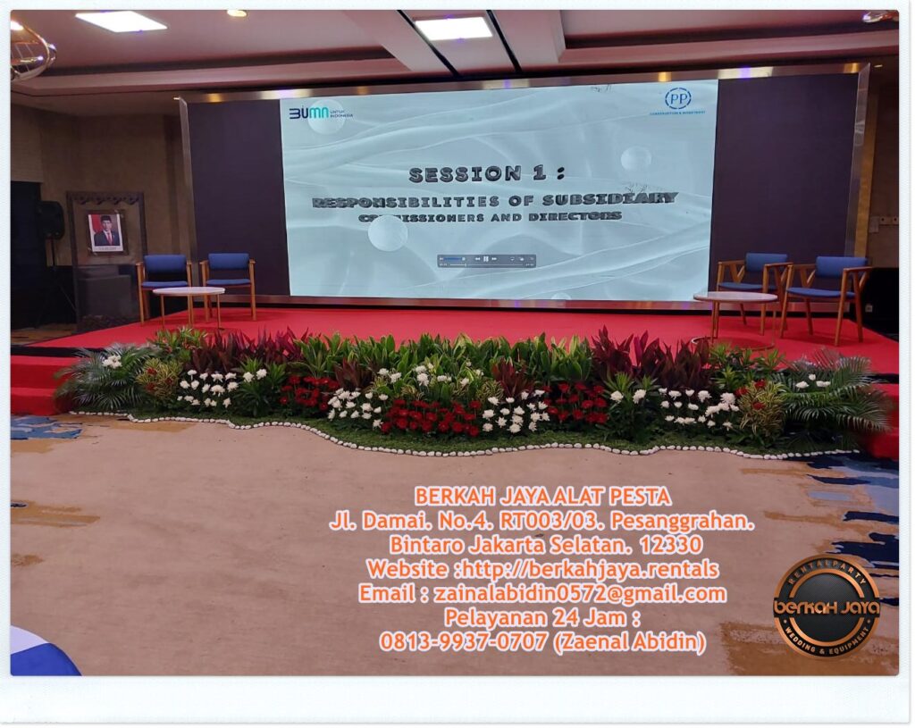 Sewa Panggung Indoor Harga Special Event Akhir Tahun Area Jakarta Selatan