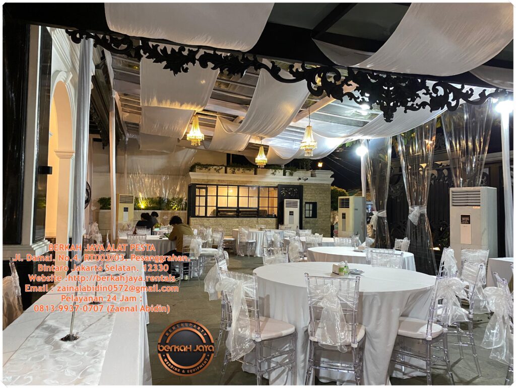 Sewa Tenda Kain Juntai Dan Kursi Tiffany Harga Terbaru 2025 Di Jakarta Selatan