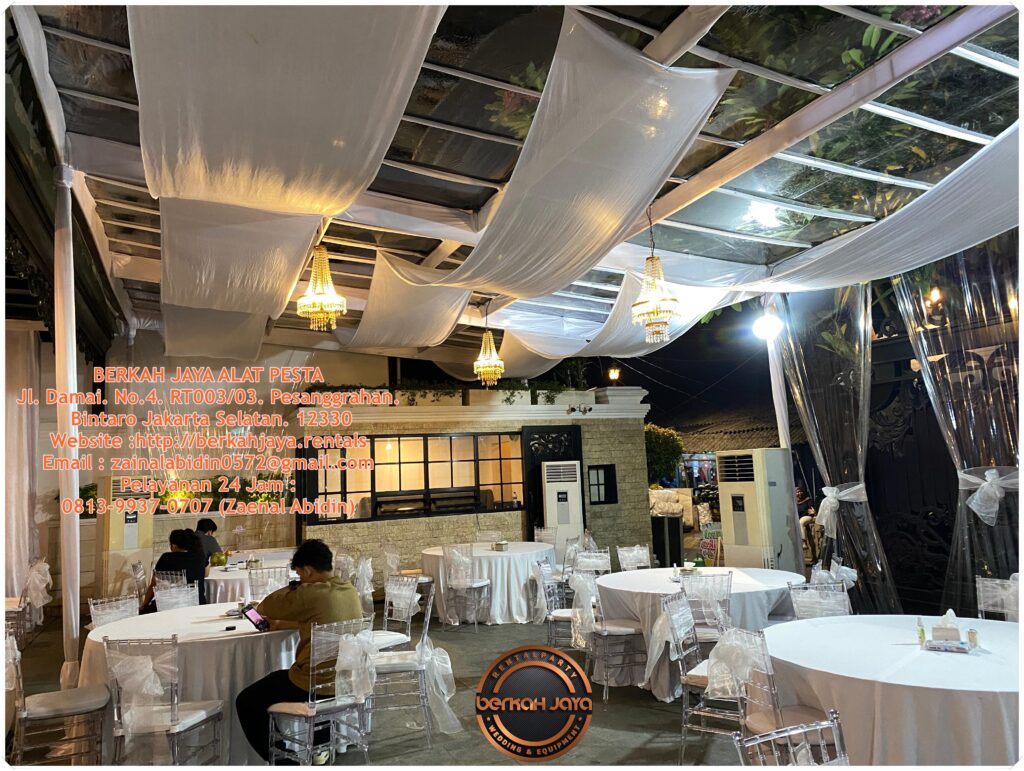 Sewa Tenda Kain Juntai Dan Kursi Tiffany Harga Terbaru 2025 Di Jakarta Selatan