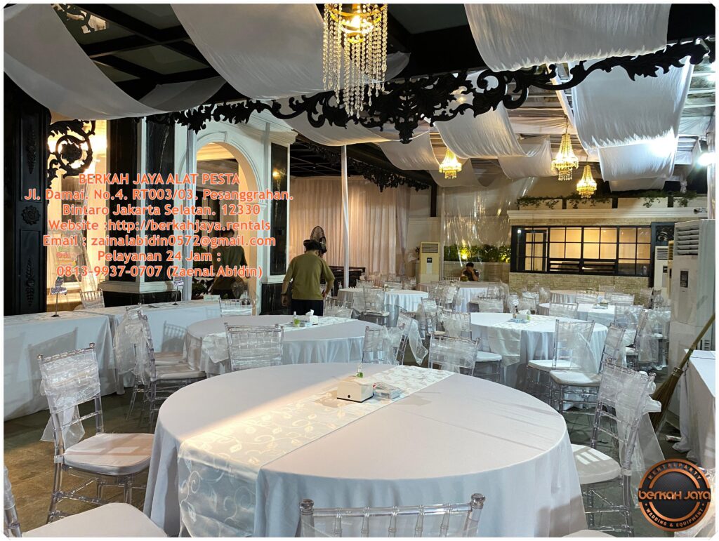 Sewa Tenda Kain Juntai Dan Kursi Tiffany Harga Terbaru 2025 Di Jakarta Selatan