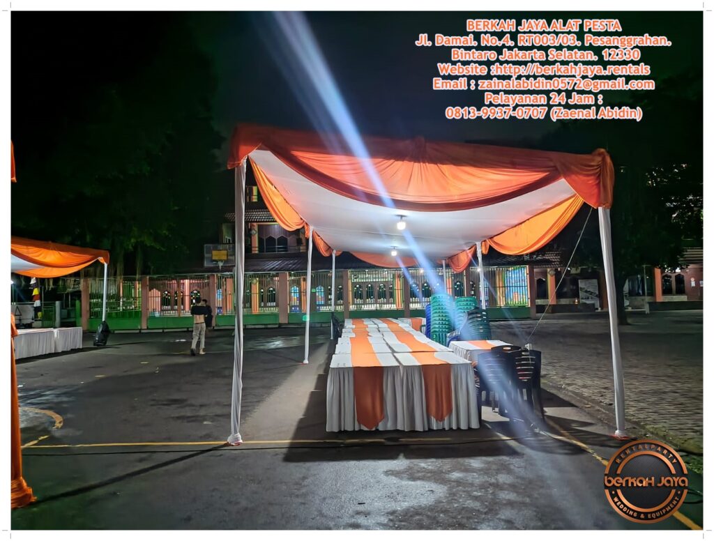 Sewa Tenda Plafon Harga Special Akhir Tahun Di Jakarta Selatan