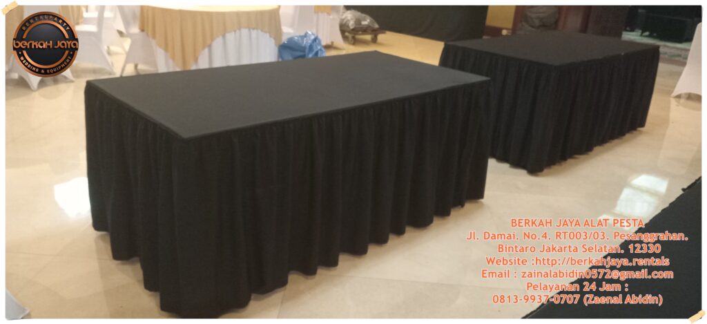 Melayani Jasa Sewa Meja Kotak Acara 2025 Daerah Jakarta Timur