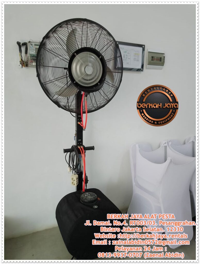 Sewa Misty Fan Jakarta Selatan Kipas Kabut Dingin Acara Makin Nyaman
