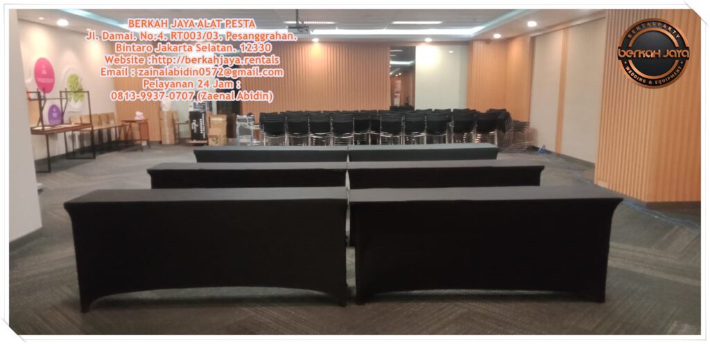 Rental Meja Kotak Multiplek VIP Kaca IBM Dan Lesehan Di Jakarta Selatan