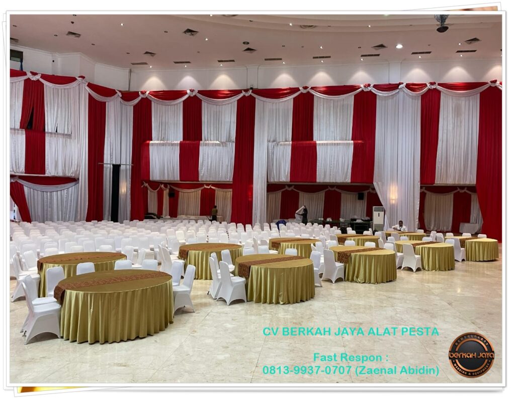 Jasa Sewa Meja Kursi Full Cover Di Area Jakarta Selatan