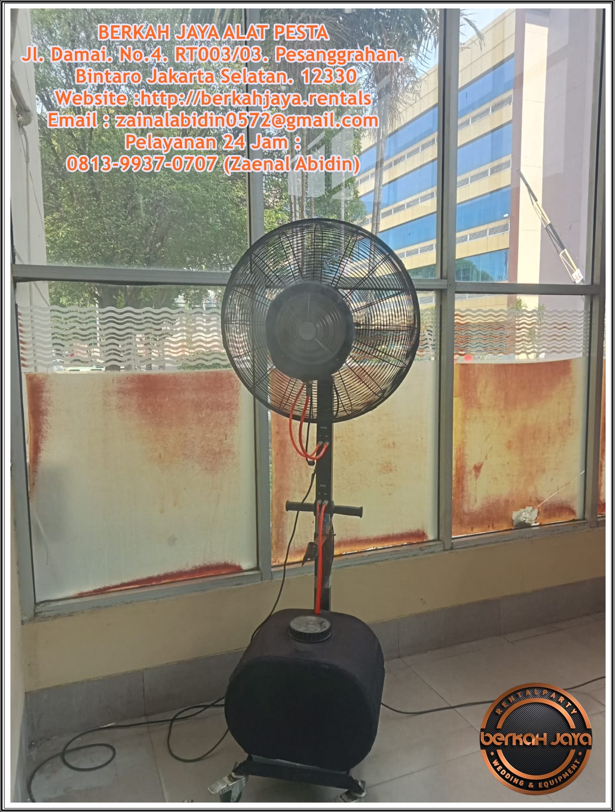 Rental Misty Fan Type Misty Cool Hemat Daya Area Jakarta Selatan
