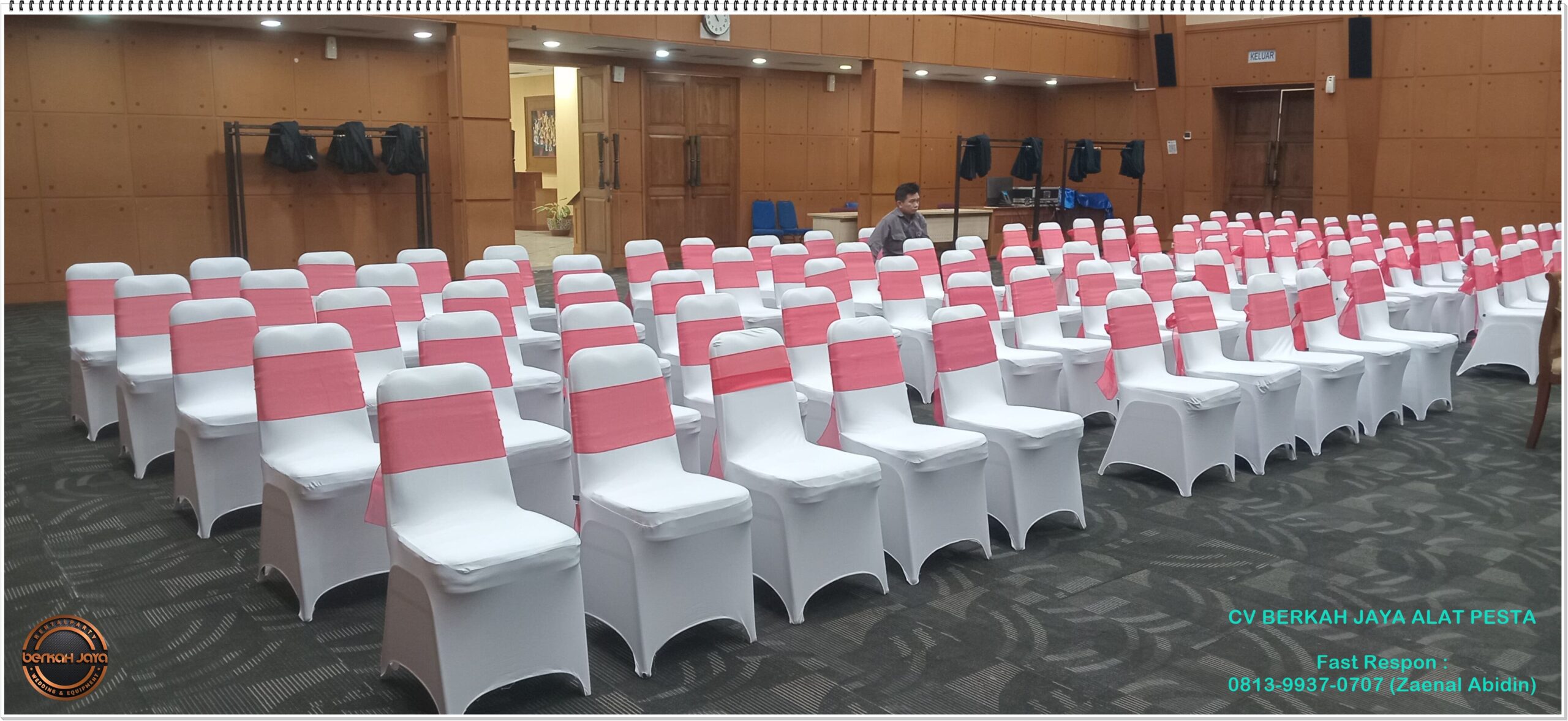 Menyewakan Kursi Susun Futura Area Jakarta Barat Event Ramadhan 2025