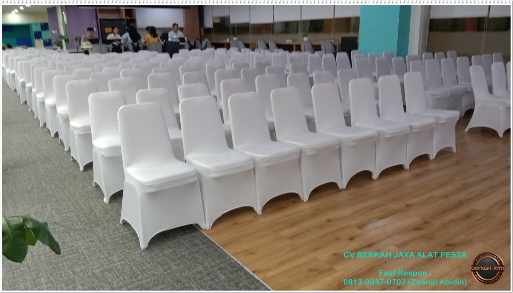 Sewa Kursi Cover Hitam Dan Putih Type Futura Stainless Jakarta