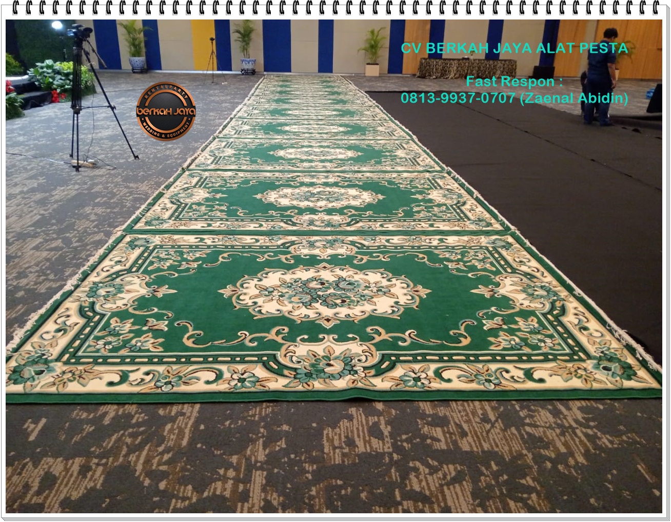 Tempat Penyewaan Karpet Permadani Event Bukber Ramadhan 2025 Area Depok