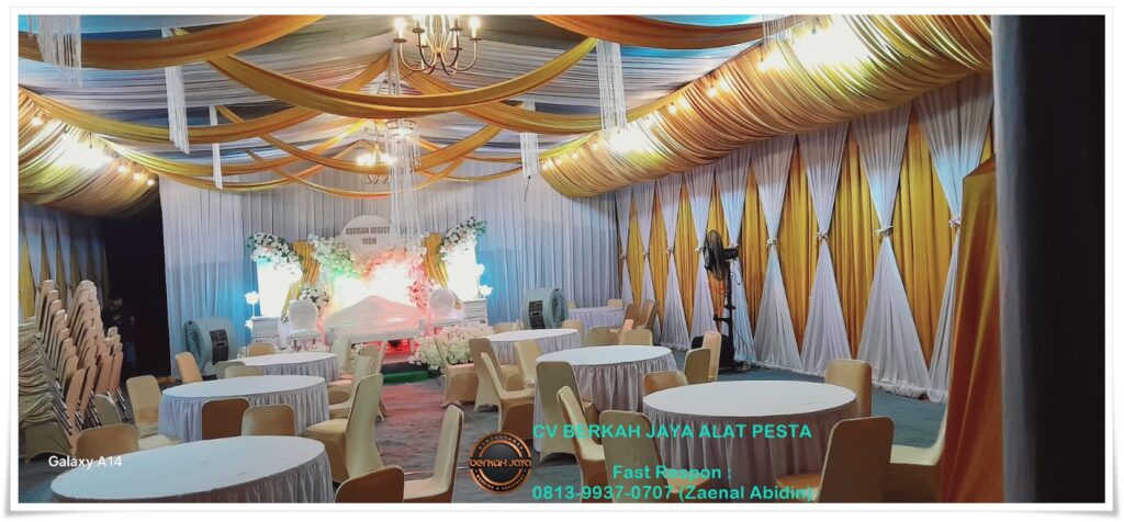 Jasa Sewa Tenda Pernikahan Dekorasi Mewah Area Jakarta Selatan