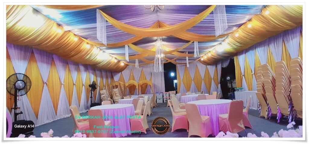 Jasa Sewa Tenda Pernikahan Dekorasi Mewah Area Jakarta Selatan