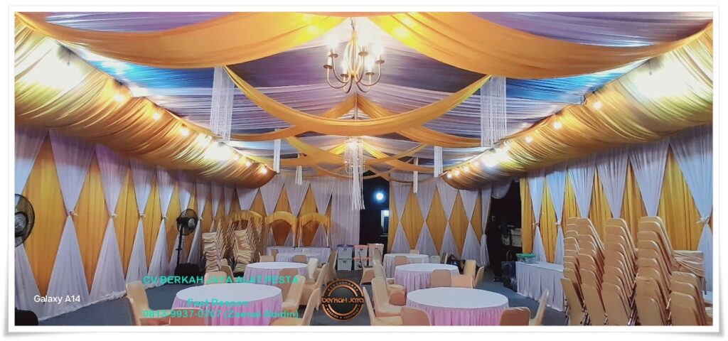 Jasa Sewa Tenda Pernikahan Dekorasi Mewah Area Jakarta Selatan
