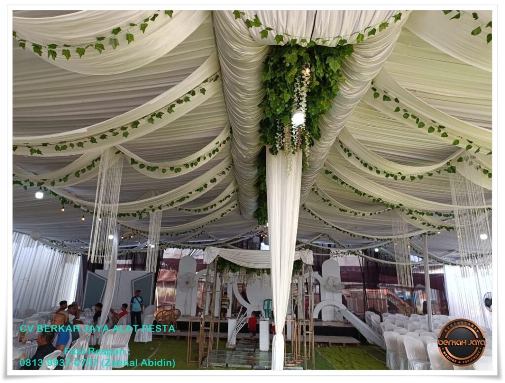 Jasa Sewa Tenda Pernikahan Dekorasi Mewah Area Jakarta Selatan