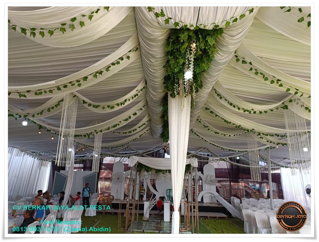 Jasa Sewa Tenda Pernikahan Dekorasi Mewah Area Jakarta Selatan