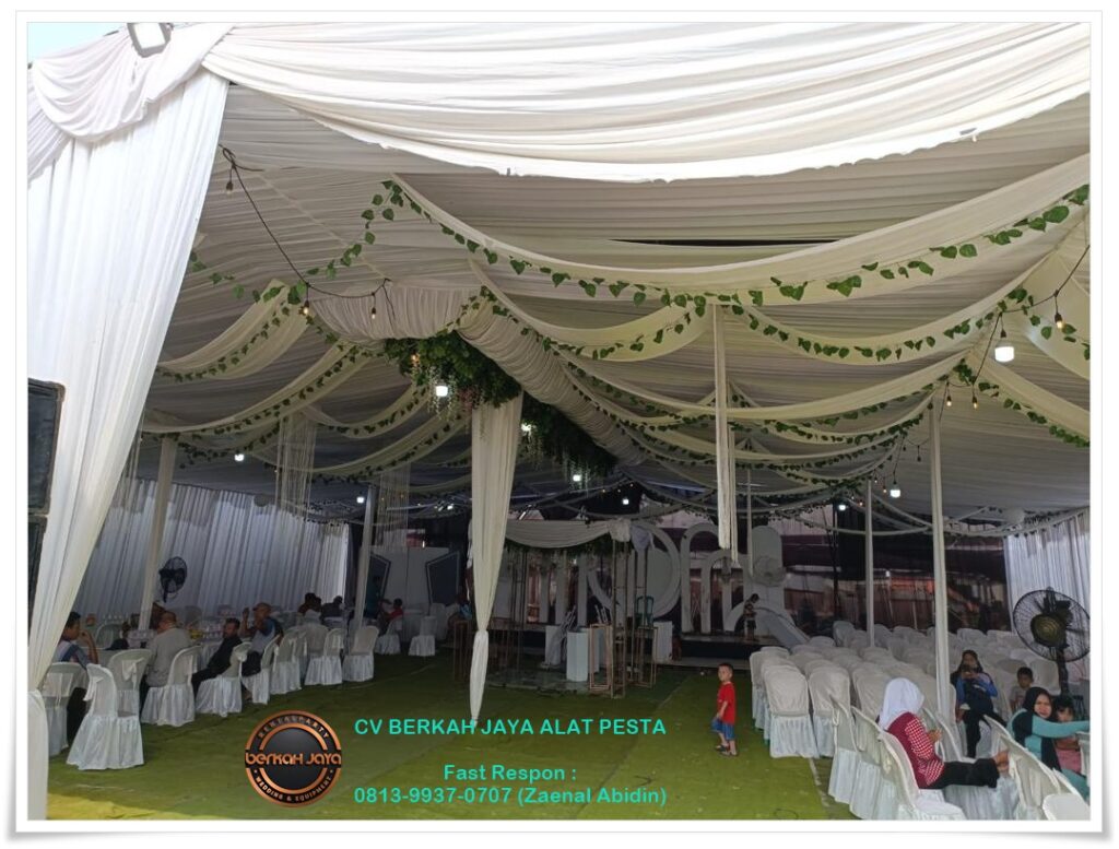 Jasa Sewa Tenda Pernikahan Dekorasi Mewah Area Jakarta Selatan