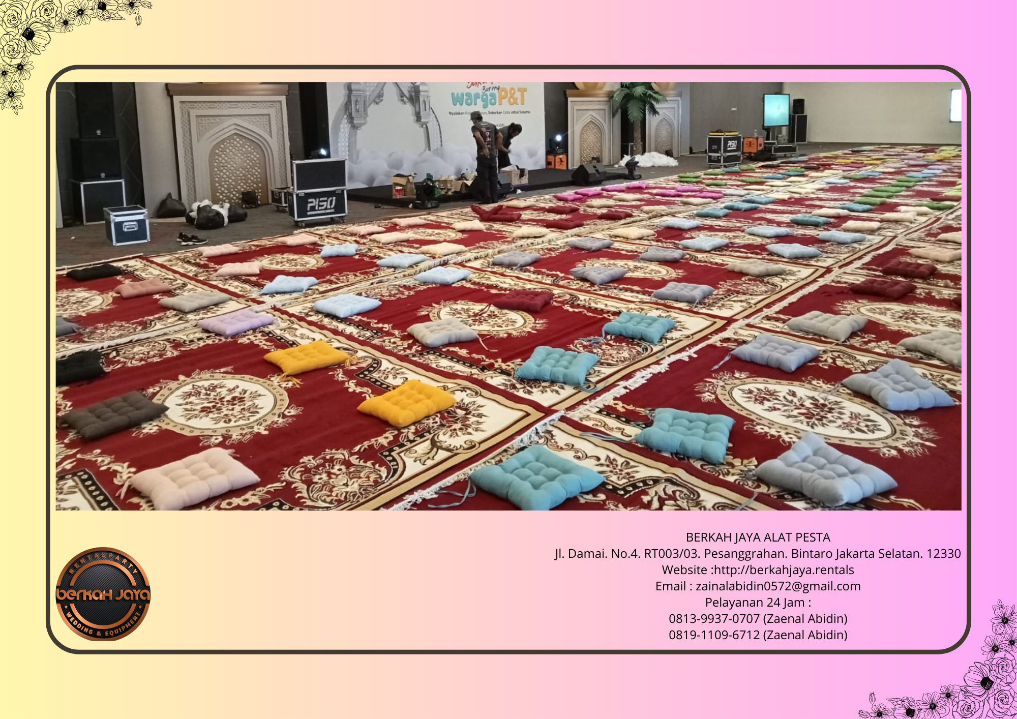 Rental Karpet Standar Buana Dan Permadani Merah Di Jakarta Selatan