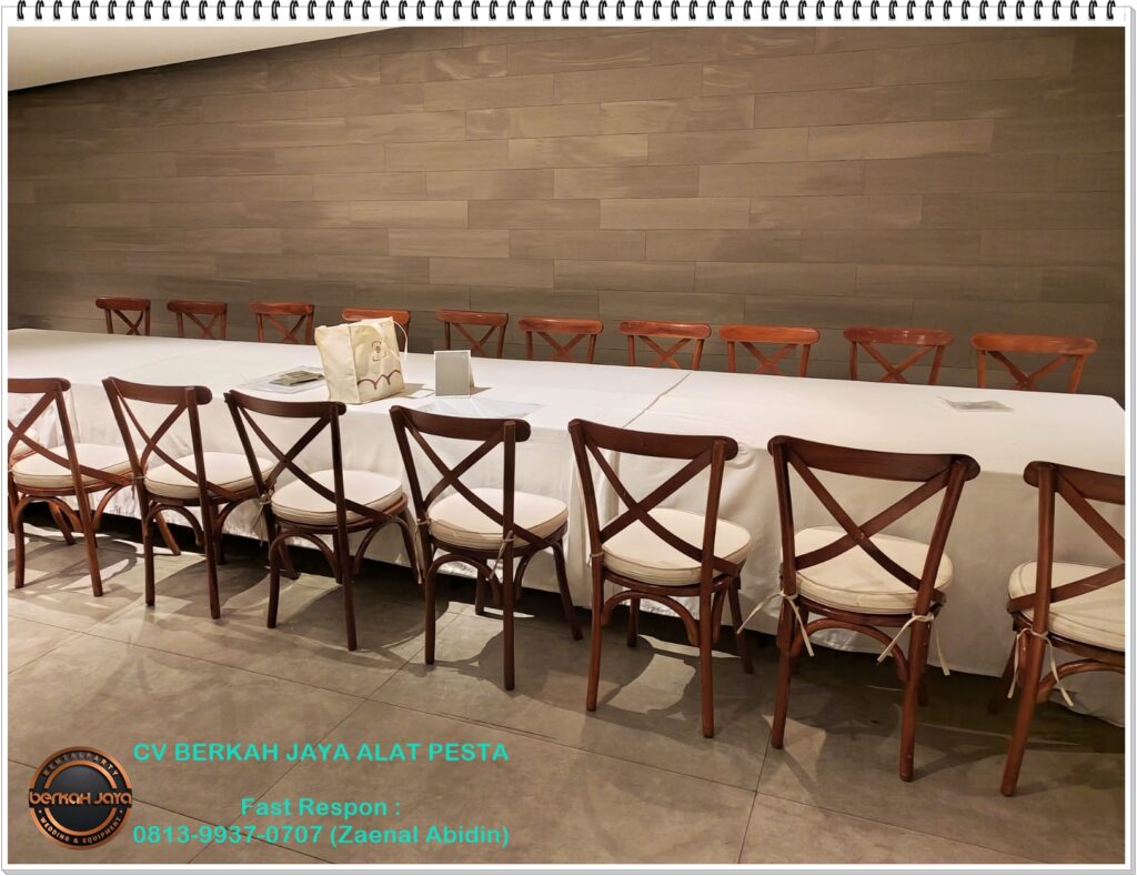 Sewa Kursi Crossback Kayu Di Daerah Cikarang Jakarta Pelayanan Terbaik