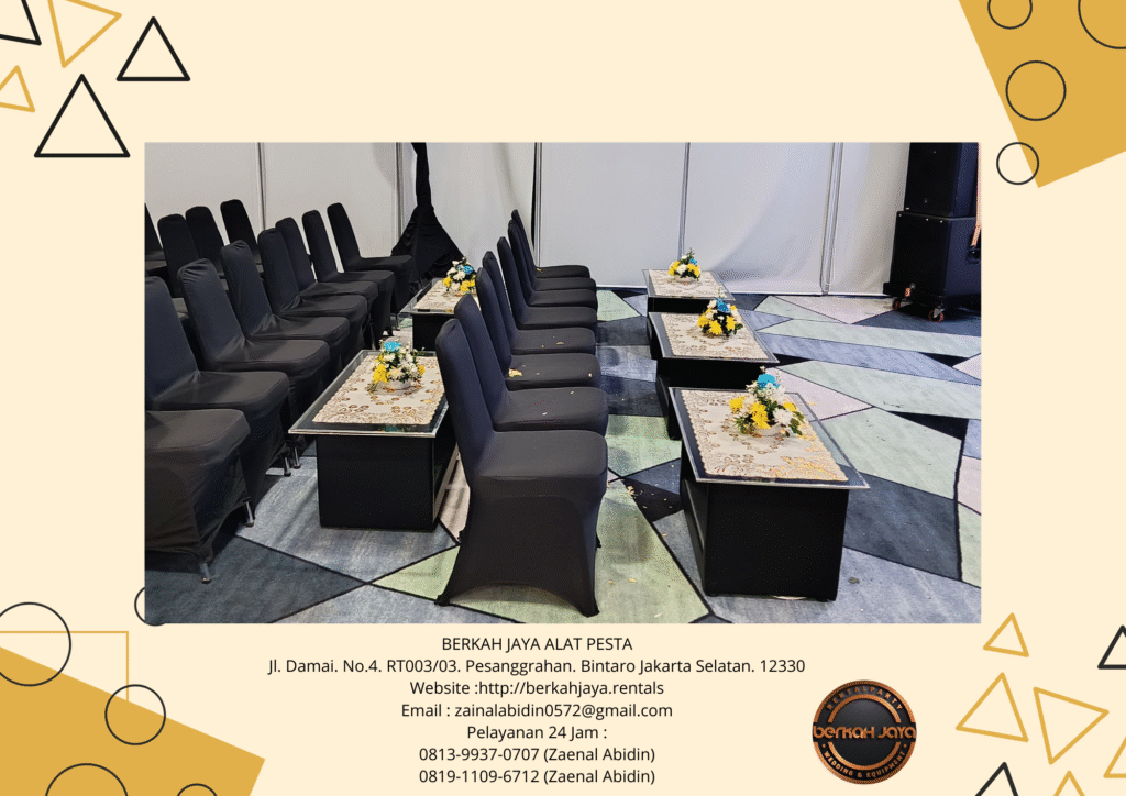 Sewa Meja Barstool Multiplek Dan Kaca VIP Di Jakarta Selatan