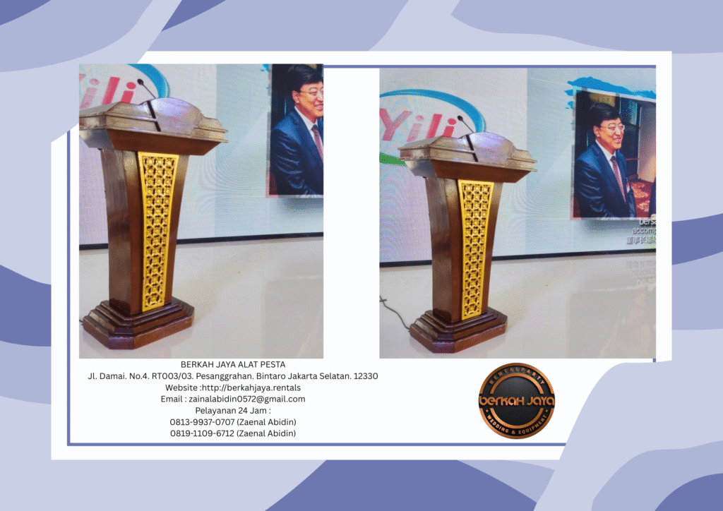 Jasa Sewa Podium Di Daerah Jakarta Selatan Harga Hemat