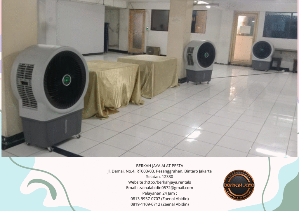 Jasa Rental Air Cooler Bundar Type Duduk Di Jakarta