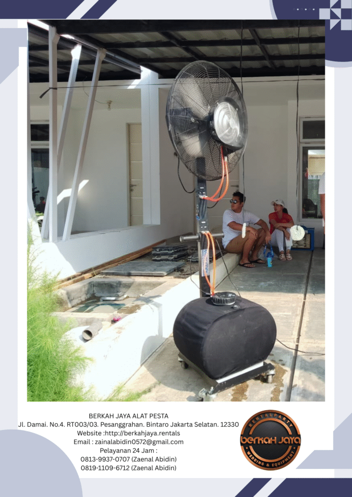 Jasa Sewa Misty Fan Blower Di Area Jakarta Barat Ready Stok Banyak