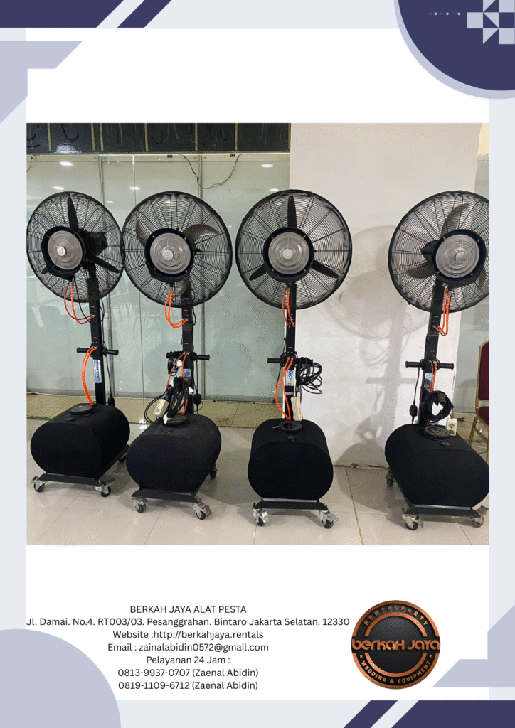 Jasa Sewa Misty Fan Blower Di Area Jakarta Barat Ready Stok Banyak