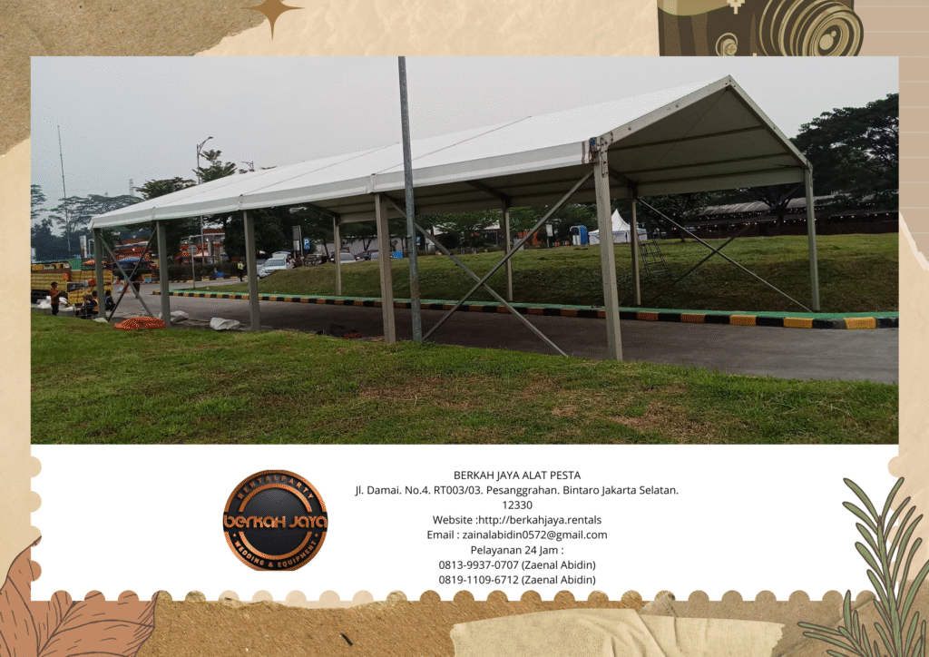 Sewa Tenda Roder VIP Di Area Jakarta Selatan Harga Bersahabat Murah