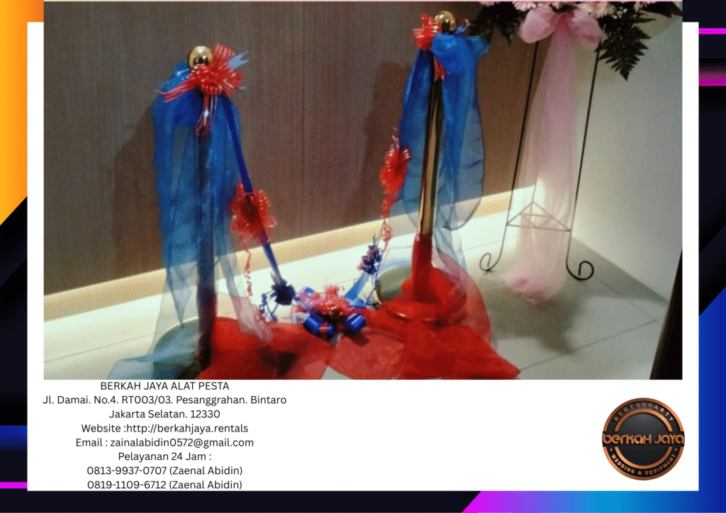 Rental Tiang Antrian Pita Dan Tali Bludru VIP Di Jakarta