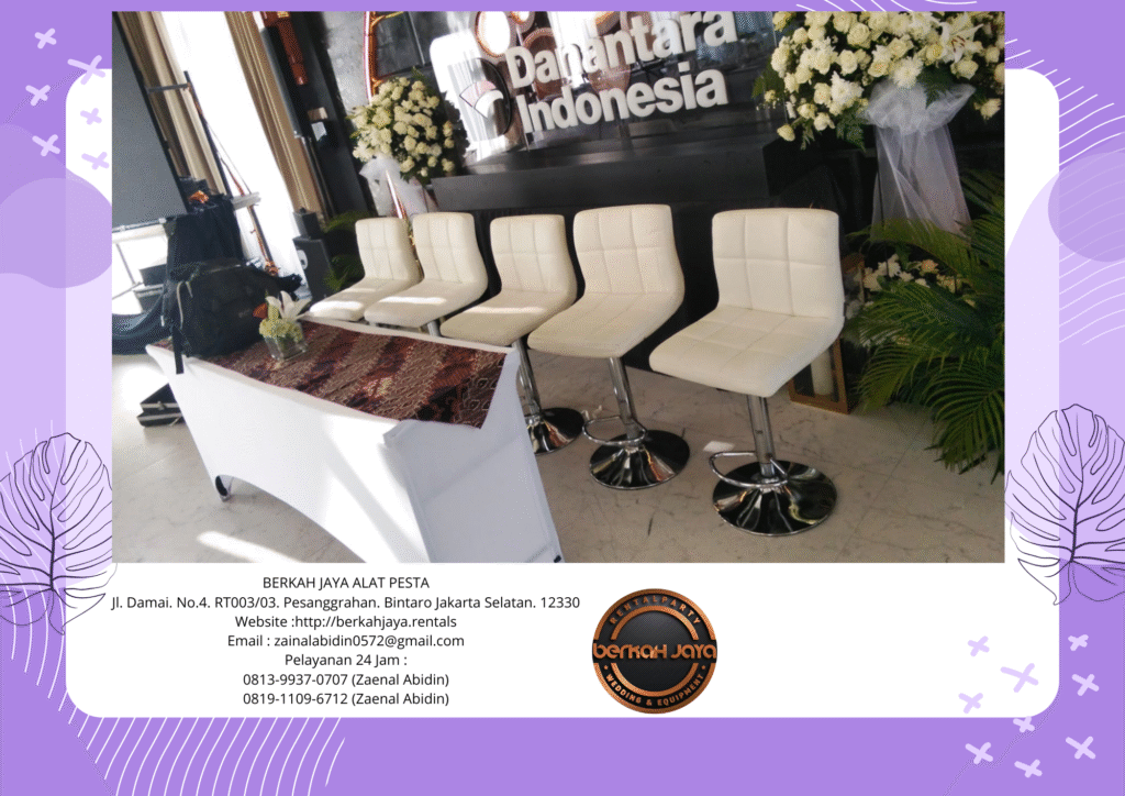 Rental Barstool Aneka Model Dan Warna Kursi Bar Jakarta