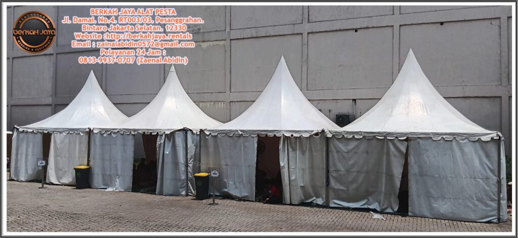 Jasa Sewa Tenda Sarnafil Bogor Layanan 24 Jam warna Putih