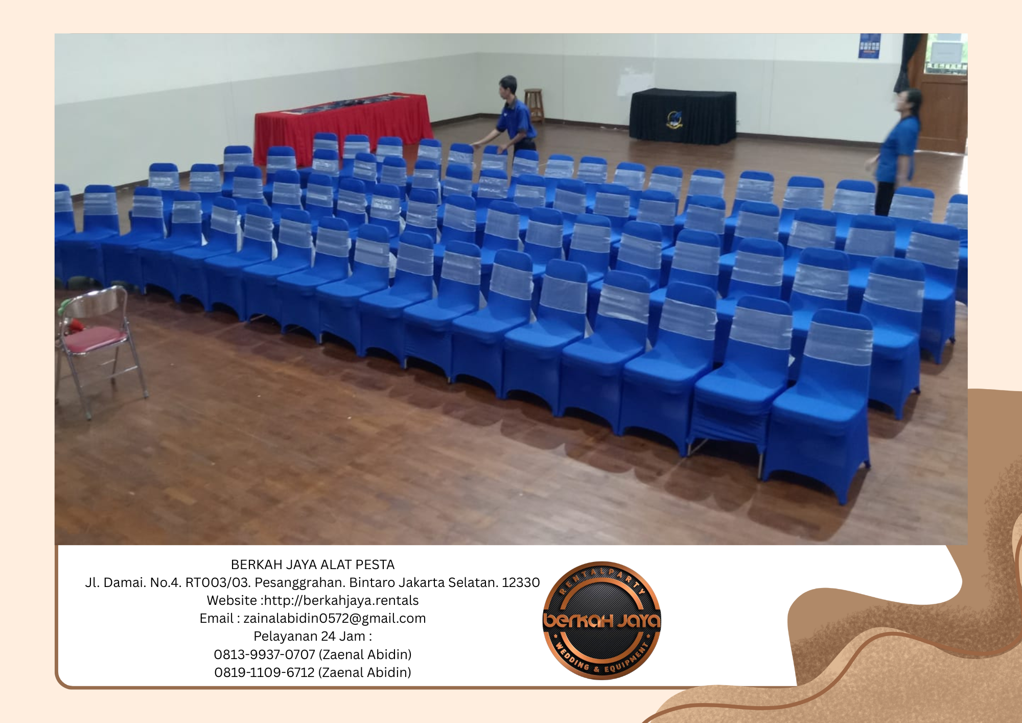 Jasa Sewa Kursi Polos Dan Cover Area Jakarta Harga Murah Meriah