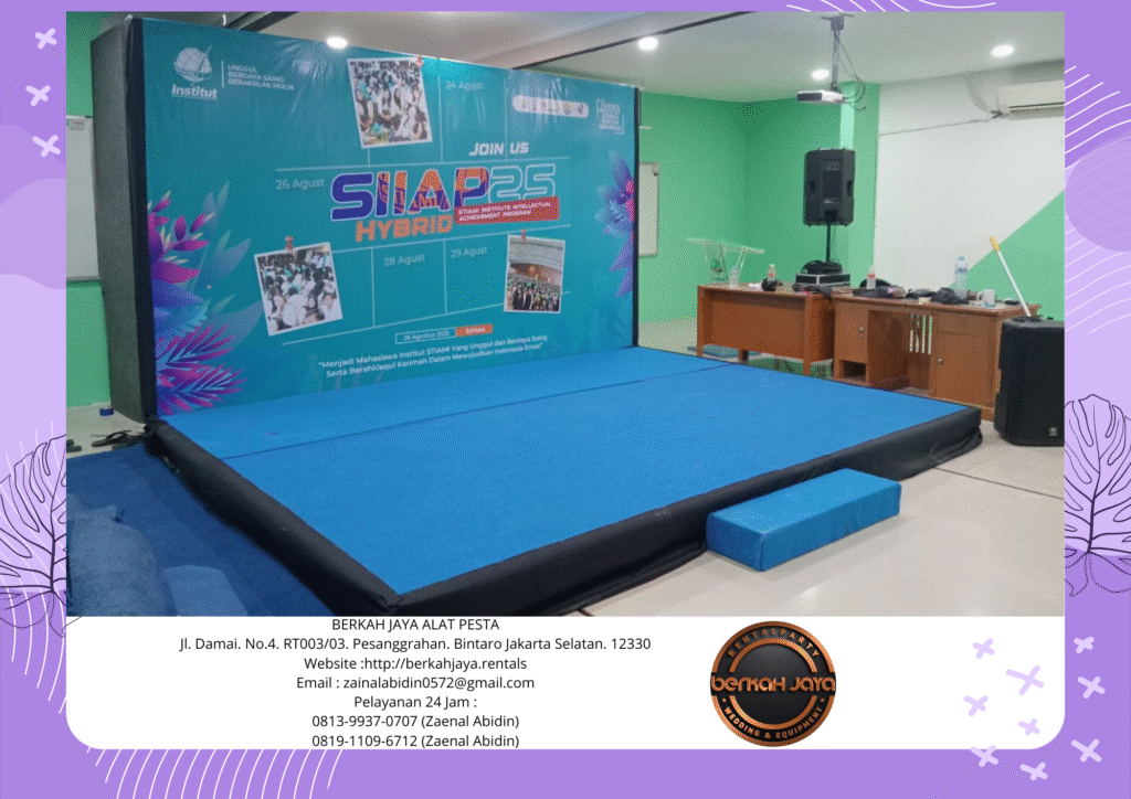 Pusat Sewa Backdrop Dan Panggung Wilayah Jakarta Selatan