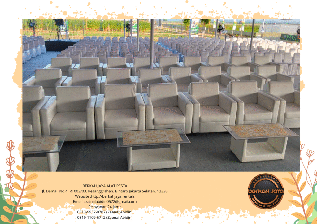 Sewa Sofa Single Seater Daerah Jakarta Barat Kualitas Premium